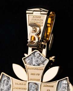 Nuevo Colgante Cruzado de Plata de Ley S925 de Estilo Vintage con Circonitas para Hombre, Amuleto de Moda Chapado en Hip Hop, Idea de Regalo Artesanal - Product Image 6