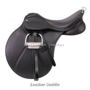 Meilleures ventes de selles de cheval en cuir Selles d'équitation en cuir véritable de styles anglais occidentaux personnalisés Fournisseur en gros tendance 2025 - Product Image 2
