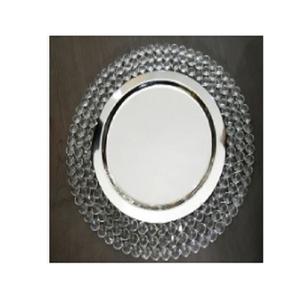 Placa de cargador de cristal de Metal recubierto de polvo de oro de alta demanda Precio competitivo Estilo indio Pedido mínimo 100 piezas - Product Image 5