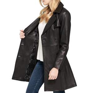 Veste en cuir pour femmes de haute qualité en gros Oem Odm Women Street Wear Winter Jacket Oem Odm Best Design High 2026 - Product Image 5