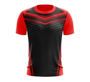 Impresión de logotipo personalizado proveedor de ropa deportiva de verano cuello redondo transpirable Top moda Jersey sublimación camisetas para hombres - Product Image 6
