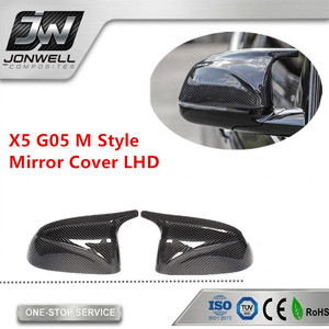 Cubierta de Espejo de Fibra de Carbono para BMW X5 G05 Estilo M LHD <span class=keywords><strong>2019</strong></span>+ Tapa de Repuesto S9 - Product Image 1