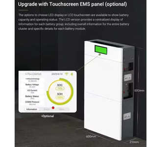 Paquete de Baterías Lifepo4 OEM ESS 51.2v 15KWH, Venta al por Mayor en Europa, Envío Rápido, Salida de CA, Protección BMS para Uso Doméstico - Product Image 2