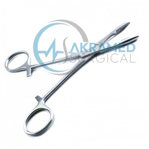 Nouvelle arrivée Akramed pince à pansement chirurgical Source d'alimentation manuelle Chirurgie générale Utilisation A + Grade Meilleur prix pour la vente en ligne - Product Image 2