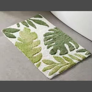 Premium Quality Modern Style Hand Tufted Cotton Bathmat for Home or Hotel Use - Product Image 1
