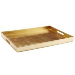 <b>Vintage</b> Gold-Plated Metal Rectangle Tray High-End Decorative Food Serving Platter <b>Ornamental</b> Wedding Party Tray Serving Ware - Product Image 4