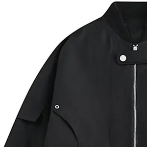 Autumn Men's Casual Outwear Hooded Windbreaker Baseball Coat High Quality <b>Fleece</b> Bomber <b>Jacket</b> with Thick <b>Warm</b> Canvas Fabric - Product Image 6