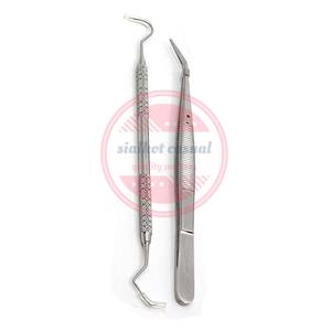 Professional Dental Tools Set 3 Pcs Dental Scaler Mirror Examination Tool Kit - Product Image 6