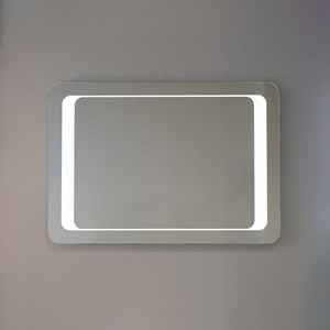 Reversible 80x60 Sandblasted Backlit LED <b>Mirror</b> - Product Image 1