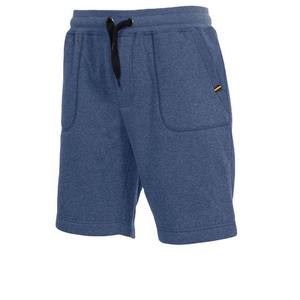 กางเกงขาสั้นผ้าฝ้ายเทอร์รี่สำหรับผู้ชาย,กางเกงขาสั้นคอตตอนสีน้ำเงินพร้อมเชือกผูกสำหรับฤดูร้อน - Product Image 1