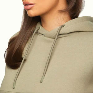 Conjunto Deportivo Informal de Alta Calidad, Estilo Nuevo, Personalizado, Transpirable, con Puños Acanalados, Sudadera con Capucha para Mujer - Product Image 3