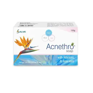 Salve Acnethro soap Anti Acne soap with Allantoin and Aloe Vera