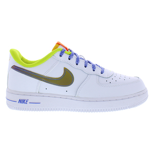 Scarpe Nike Force 1 LV8 PS per ragazzi Colore: Bianco/Multicolore/Blu medio 100% autentico - Product Image 1