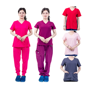 Uniformes Médicos de Poliéster Premium Signature Luxe, Diseño Personalizado, Transpirables, Ligeros, Unisex, para Enfermeras y Doctores - Product Image 4