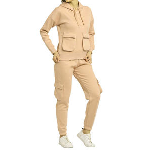 Chándal de invierno para mujer con estilo Casual Impreso Suave Sudadera con capucha suelta Pantalones de chándal Traje Técnica lavada para comodidad y calidez - Product Image 2