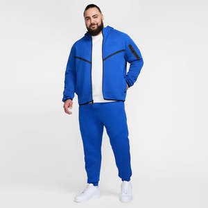 Conjunto Deportivo Personalizado de Felpa Técnica para Hombre, Ligero, Transpirable, 100% Algodón, Dos Piezas, para Correr, Gimnasio, Entrenamientos, Ropa Casual - Product Image 6