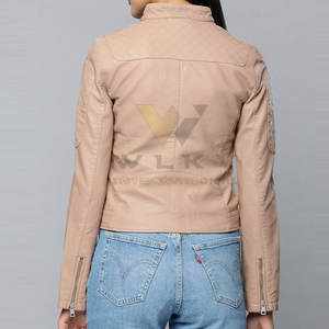 Chaqueta de Cuero para Mujer, Nueva Llegada, Chaqueta de Cuero de Alta Calidad para Mujer, Chaqueta de Cuero Ligera para Mujer - Product Image 3