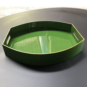 MDF แล็คเกอร์ให้บริการถาดแล็คเกอร์แม่ของมุกฝังถาดสี่เหลี่ยมผืนผ้า - Product Image 5