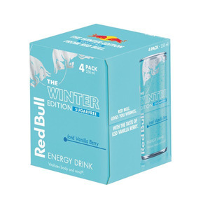 Mejor Precio Nuevos Sabores Red BulllWinter Edition Iced Vanilla Berry Energy Drink 250ml Bajo en grasa Sin azúcar Bajo en carbohidratos al por mayor - Product Image 4