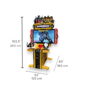 Máquina de Juego Arcade Transformers con Pistola, Pantalla HD de 42 Pulgadas, Juego de Carreras de SEGA - Product Image 2