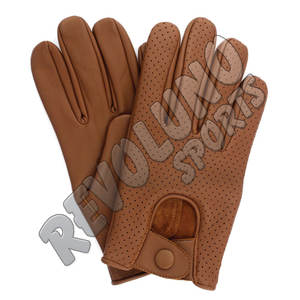 Gants de conduite d'hiver personnalisés en cuir de chèvre chaud et confortable gants de conduite de haute qualité respirant vente en gros - Product Image 3