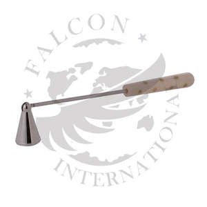 Abatidor de velas de latón y aluminio especial de Navidad hecho a mano Impresión personalizable para decoraciones para el hogar y la fiesta Material de metal - Product Image 1