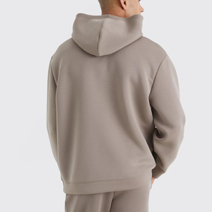 Survêtement Homme 2025 100% Coton Épais Haute Qualité Respirant Logo Personnalisé Hiver Polaire Grande Taille Réversible à Capuche Imprimé - Product Image 2