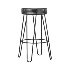 Taburete elegante para hogar, hotel, restaurante, jardín, sala de estar, forma redonda, mueble multicolor - Product Image 3