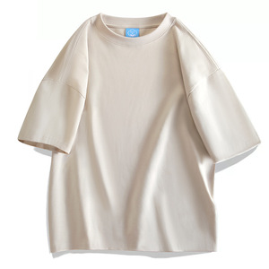 T-shirts pour hommes Vêtements professionnels pour hommes Vêtements décontractés T-shirt Couleur unie Poids léger Vente en gros T-shirts de la meilleure qualité - Product Image 4