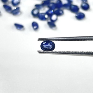 High Quality Natural Blue Sapphire Heated Oval <b>Cut</b> Calibration Size 3x4mm Royal Blue Color Loose Gemstone for Making Jewellery - Product Image 3