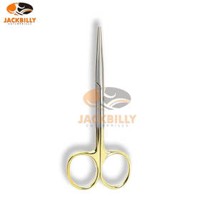 กรรไกรตัดเหล็กสแตนเลส5.5นิ้วแหวนทองแบบหนายาวเครื่องมือทางการแพทย์ทำจากทังสเตนความแม่นยำสูง - Product Image 5