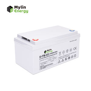 Mylin Energy Long Life <b>12V</b> 65Ah AGM Lead Acid <b>Battery</b> for Solar Lighting and Off-Grid Systems - Product Image 3