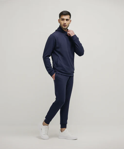 Sudadera con Capucha de Felpa de Algodón para Hombre, Talla Grande, Antiencogimiento, Transpirable, Ecológica, con Bolsillo Delantero, Etiqueta Privada OEM - Product Image 3