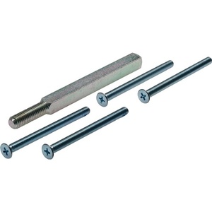 OGRO 8x8 mm Pin Mounting Set with M5 X 65 64-72 mm Square Screw <b>Hooks</b> & Rails Product Category - Product Image 1