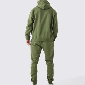 Nouvel arrivage Ensemble de jogging unisexe de haute qualité Sweat à capuche personnalisé et survêtement 100% coton pour l'hiver - Product Image 5