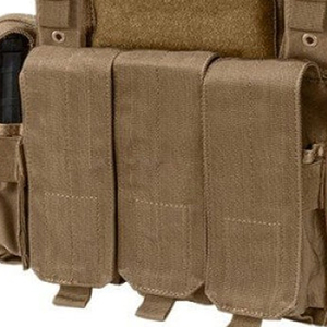 Gilet porte-plaque en nylon marron personnalisé de haute qualité, respirant, imperméable, anti-plis, design vintage, pour l'extérieur - Product Image 6