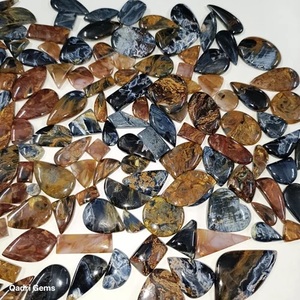 Cabujones de piedras preciosas de pietersita azul Forma fija y tamaño como óvalos Redondos Cus y otras formas Cortadas por pedido - Product Image 4