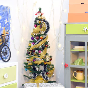 Adornos de árbol de Navidad, estrellas de Navidad de colores melocotón, Premium 3 artesanales, adornos de Navidad, GSH-104 al por mayor, último diseño - Product Image 3