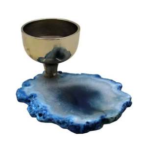 Style moderne T-Light Holder Nouveau Design En Gros En Aluminium En Métal avec Revêtement En Laiton De Noël Décoration De La Maison Bougeoir - Product Image 1