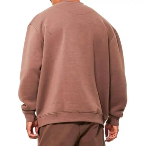 Logo personnalisé Logo 3D en relief Pull pour homme Sweat à capuche en éponge française Sweat-shirt avec impression 3D pour homme - Product Image 6