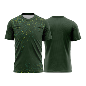 Camiseta de Fútbol Personalizada para Equipo, Manga Corta, Ligera, Transpirable, de Secado Rápido, con Logotipo Frontal, Servicio OEM - Product Image 1