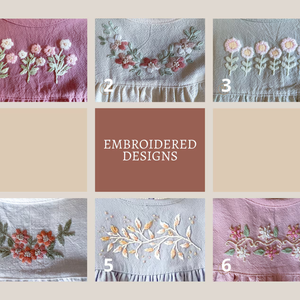 Robe brodée à la main en lin doux pour bébé fille Style décontracté pour le premier anniversaire des tout-petits OEM Made in Vietnam - Product Image 6