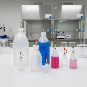 Botellas de Laboratorio Burkle GmbH con Asa Ergonómica para una Fácil Operación - Botellas con Gotero - Product Image 3