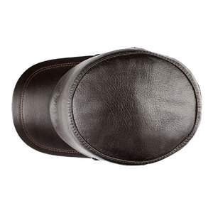 Casquettes sportives en cuir véritable imperméables, service OEM, étiquette privée personnalisée, unisexe, coupe-vent, respirantes, couleur personnalisée, vente chaude, prix bas - Product Image 3