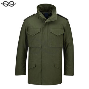 Manteau de terrain pour homme, veste polyvalente, tenue décontractée, multi-poches, tissu résistant à l'eau, poignets réglables, classique de tous les jours - Product Image 6