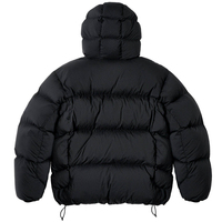 Vente chaude dernière conception légère cagoule doudoune couverture intégrale vestes pour hommes résistantes à l'eau et à marque personnalisée