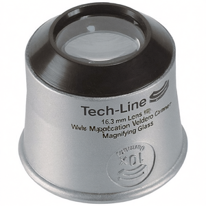 Loupe d'horloger Tech-Line à grossissement 15x, diamètre de lentille 16,3 mm, loupe de soudeur - Product Image 3