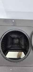 Poêle à bois de luxe Dorello avec four, portes en verre, thermomètre, poignées en bois - Product Image 2