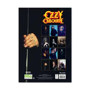 Calendario de Escritorio Ozzy Osbourne 2026, Planificador de Mesa de Madera y Papel con Pantalla de Adviento, Calendario Impreso - Product Image 5
