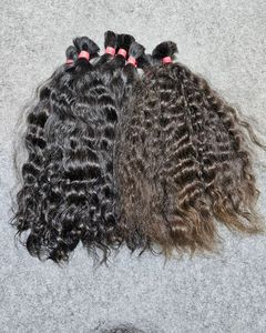 Extensión de cabello Remy virgen indio crudo 100% 28 34 40 pulgadas trama doble grado a granel onda profunda suelta 100% cabello humano trama Doble - Product Image 1